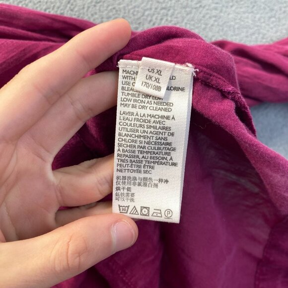 Women's Pink Blouse - Picture 13 of 14